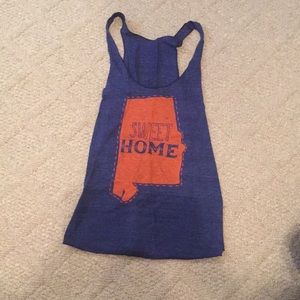 Auburn tank top